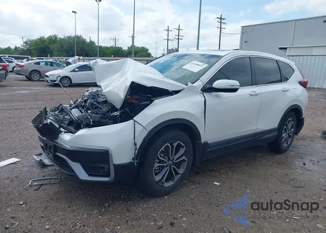 2020 Honda Cr-V 2Wd Ex-L z USA, uszkodzony, nr VIN 5J6RW1H85LA001238